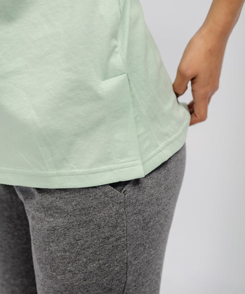 Women's Collared Three Quarter Shirt